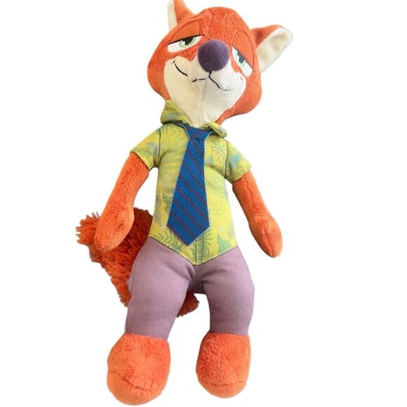 Disney plush toy of Nick Wilde from Disney's Zootopia - Picture 1 of 5